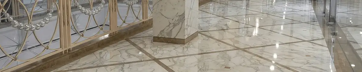 Beautiful marble floor professionally installed in Yonkers, NY