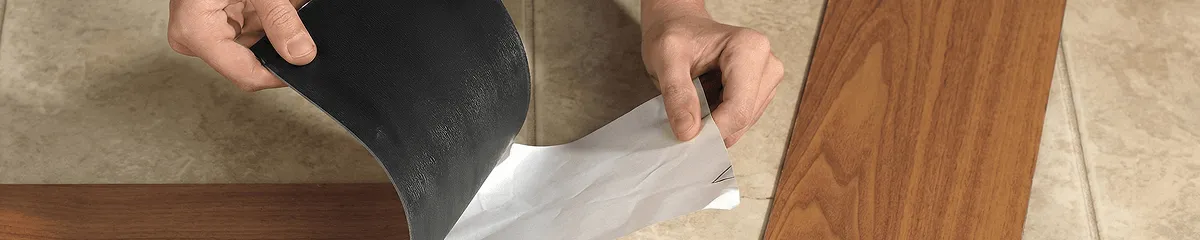A professional installing vinyl flooring in Yonkers, NY