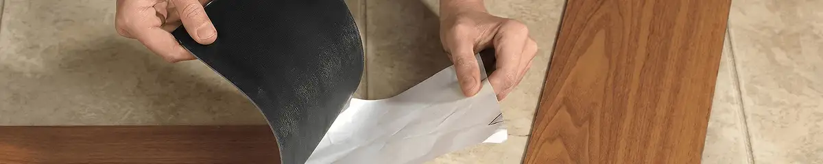 A professional installing vinyl flooring in Yonkers, NY